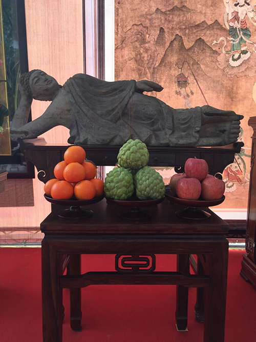 明朝時代先由斯力蘭卡寺廟普供養
