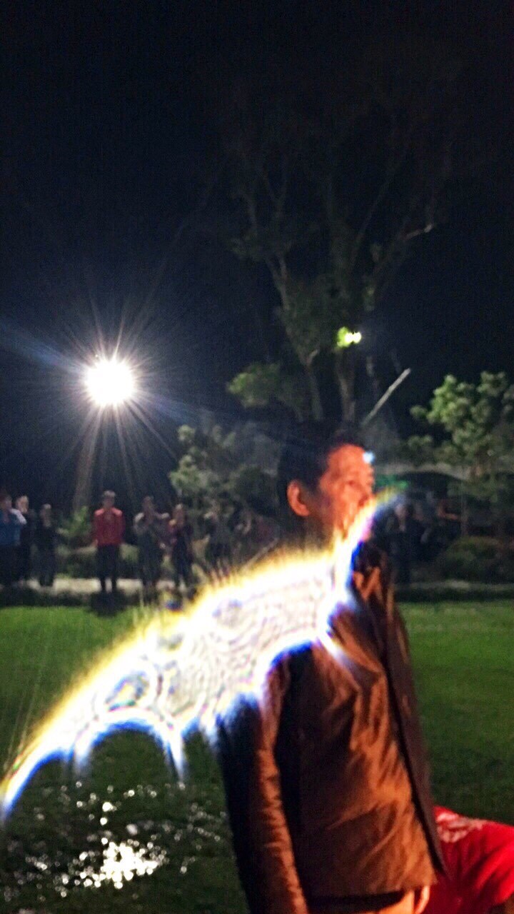 蒼穹中萬道佛光支撑著轉輪心境